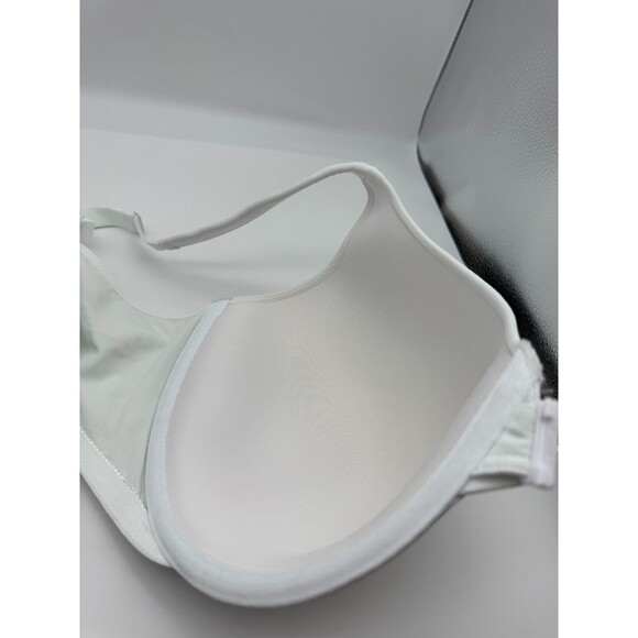 Leading Lady 5415 The Brigitte White Racerback Front Close Underwire Bra 42DDD - Picture 6 of 9